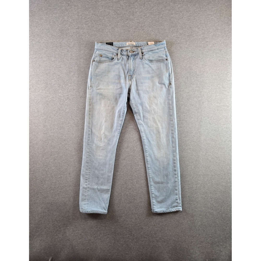 Ace Rivington Jeans Mens 30x29 Blue Candiani Italy Denim Athletic Taper‎ Stretch